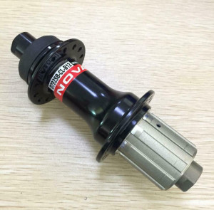 Втулка задняя NOVATEC D792SB-CentrLock 142/12 мм 32H 6 болт. черн